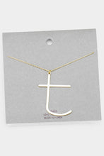 Load image into Gallery viewer, Lowercase Initial Necklaces