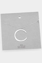 Load image into Gallery viewer, Lowercase Initial Necklaces