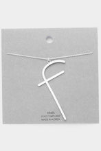 Load image into Gallery viewer, Lowercase Initial Necklaces