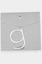 Load image into Gallery viewer, Lowercase Initial Necklaces