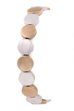 Load image into Gallery viewer, Metal Disc Stretch Bracelet