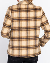 Load image into Gallery viewer, Taupe Plaid Blazer
