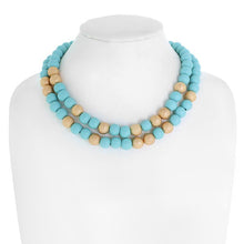 Load image into Gallery viewer, 2-Row Beaded Necklace