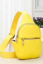 Load image into Gallery viewer, Faux Leather Crossbody Bag