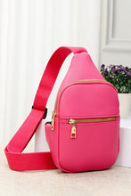 Load image into Gallery viewer, Faux Leather Crossbody Bag
