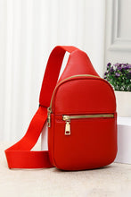 Load image into Gallery viewer, Faux Leather Crossbody Bag