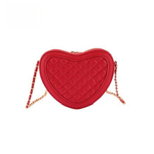 Load image into Gallery viewer, Red Heart Crossbody Bag/Purse