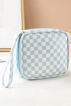 Load image into Gallery viewer, Square Checker Cosmetic Pouch