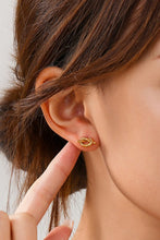 Load image into Gallery viewer, Gold Knot Post Earrings