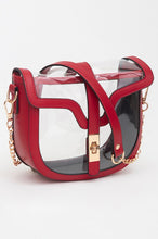 Load image into Gallery viewer, Clear Saddle Bag