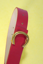 Load image into Gallery viewer, Leather Belts w/ Gold Buckle