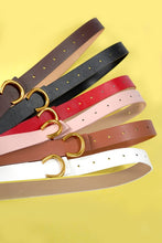 Load image into Gallery viewer, Leather Belts w/ Gold Buckle