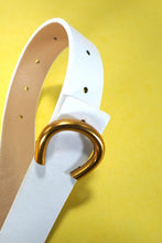 Load image into Gallery viewer, Leather Belts w/ Gold Buckle