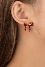 Load image into Gallery viewer, Color Bow Earrings