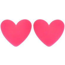 Load image into Gallery viewer, Matte Heart Post Earrings