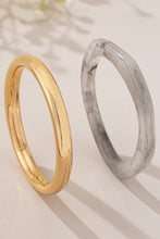 Load image into Gallery viewer, Gold Lightweight Bangle & Gray Formica Bracelet Set