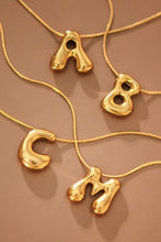 Load image into Gallery viewer, 18K Gold Dipped Initial Necklaces