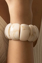 Load image into Gallery viewer, Acrylic Stretch Color-Block Bracelet