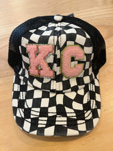 Load image into Gallery viewer, Checkered C.C. KC Baseball Hat