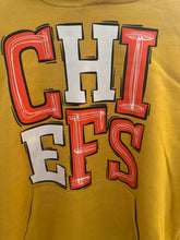 Load image into Gallery viewer, Mustard CHIEFS Hoodie Sweatshirt