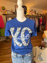 Load image into Gallery viewer, Baseball KC Blue T-Shirt