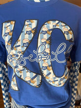 Load image into Gallery viewer, Baseball KC Blue T-Shirt
