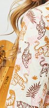 Load image into Gallery viewer, Ivory Tiger Print Blazer