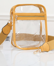Load image into Gallery viewer, Clear Cross Body Bag