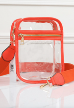 Load image into Gallery viewer, Clear Cross Body Bag