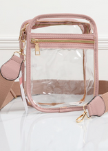 Load image into Gallery viewer, Clear Cross Body Bag