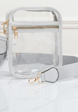 Load image into Gallery viewer, Clear Cross Body Bag