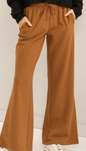 Load image into Gallery viewer, Camel Wide Leg Jogger/Lounge Pants