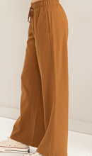 Load image into Gallery viewer, Camel Wide Leg Jogger/Lounge Pants