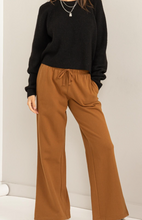 Load image into Gallery viewer, Camel Wide Leg Jogger/Lounge Pants