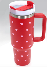 Load image into Gallery viewer, Heart Stainless Steel Tumbler
