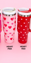 Load image into Gallery viewer, Heart Stainless Steel Tumbler
