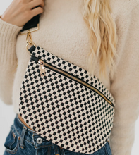 Load image into Gallery viewer, Woven Checker Sling Bags
