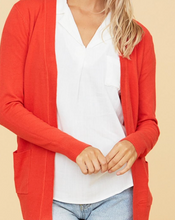 Load image into Gallery viewer, Poppy Soft Knit Open Front Cardigan