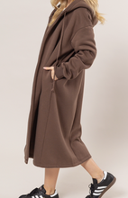 Load image into Gallery viewer, Chocolate Long Hoodie