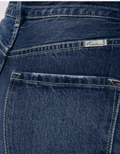 Load image into Gallery viewer, Dark Wide Leg Jeans w/ Jean Belt