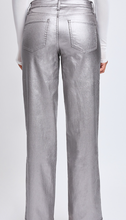Load image into Gallery viewer, Silver Metallic Pants
