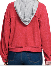 Load image into Gallery viewer, Soft Green Hoodie Jacket