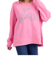 Load image into Gallery viewer, Pink Go, Sports! Sweatshirt
