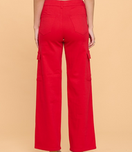 Load image into Gallery viewer, Green Cargo Jeans