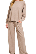 Load image into Gallery viewer, Black Long Sleeve and Pants Set