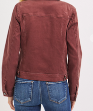 Load image into Gallery viewer, Chocolate Brown Denim Jacket