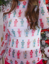 Load image into Gallery viewer, Nutcracker White Mesh Long Sleeve Top