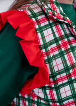 Load image into Gallery viewer, Christmas Plaid Puffer Vest