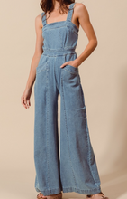 Load image into Gallery viewer, Wide Leg Denim Jumper