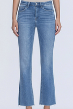 Load image into Gallery viewer, High-Rise Crop Flare Jeans
